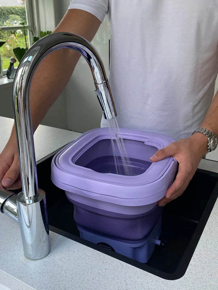 WashMate™ | Faltbare Waschmaschine, Ideal für den Urlaub oder zu Hause