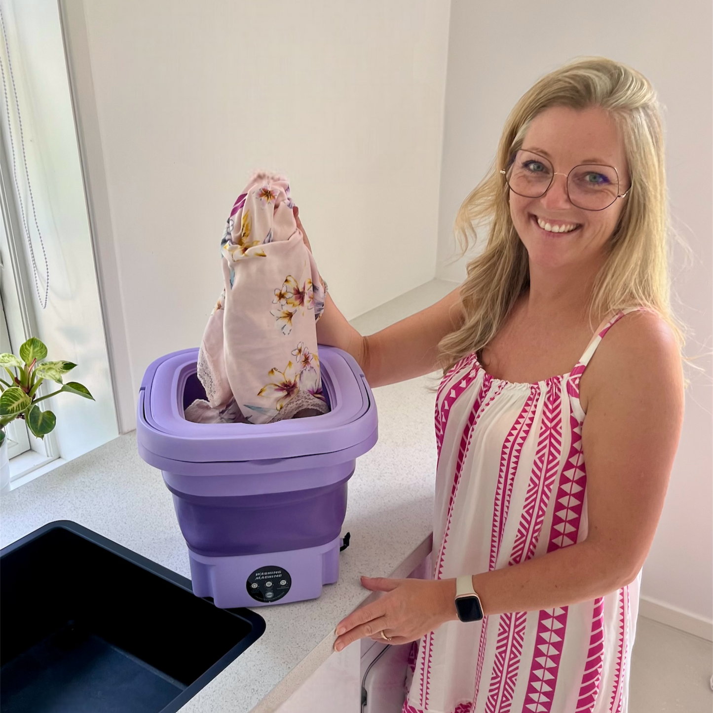 WashMate™ | Faltbare Waschmaschine, Ideal für den Urlaub oder zu Hause