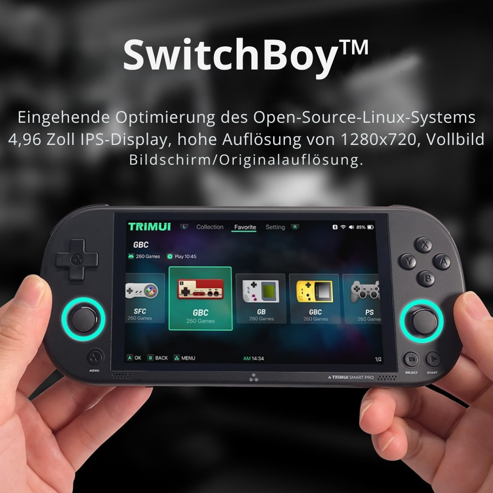 SwitchBoy™ | Die ultimative Konsole für Retro-Spiele