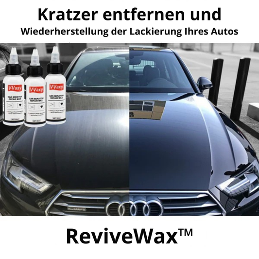 ReviveWax™ | Geben Sie Ihrem Auto die Pflege, die es verdient!