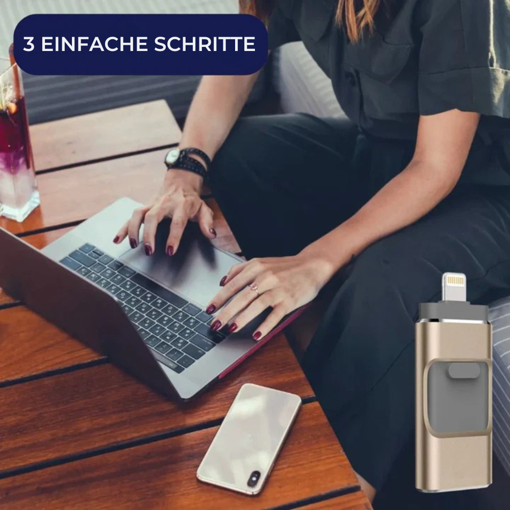 MemoKey™ | 4 in 1 USB-Speicher - blitzschnelle Bildübertragung