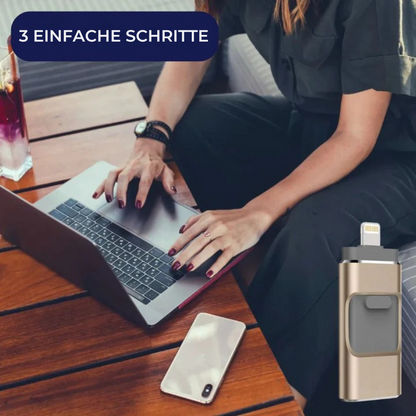 MemoKey™ | 4 in 1 USB-Speicher - blitzschnelle Bildübertragung