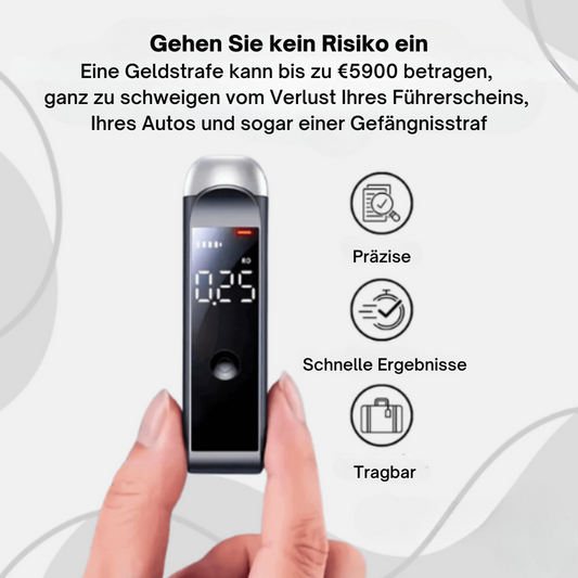 AlcoGuard™ | Kennen Sie die Fakten, bevor Sie fahren 🚗