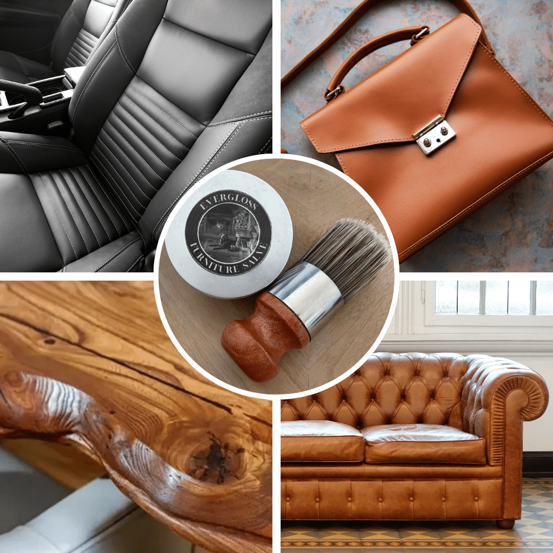 LeatherGlow™ | Leder- und Möbelreparaturcreme + Applikatorbürste