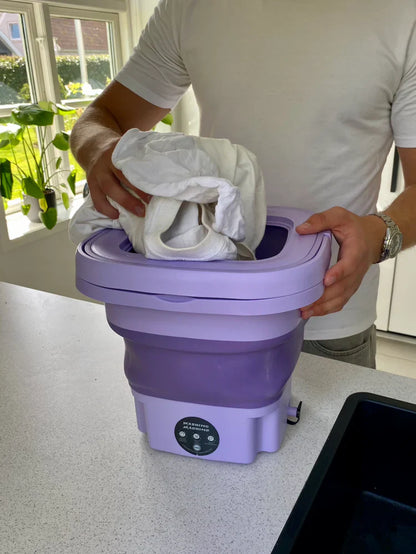 WashMate™ | Faltbare Waschmaschine, Ideal für den Urlaub oder zu Hause