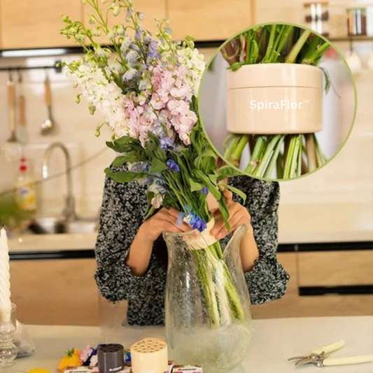 SpiraFlor™ | Ikebana Blumen-Spiralhalter