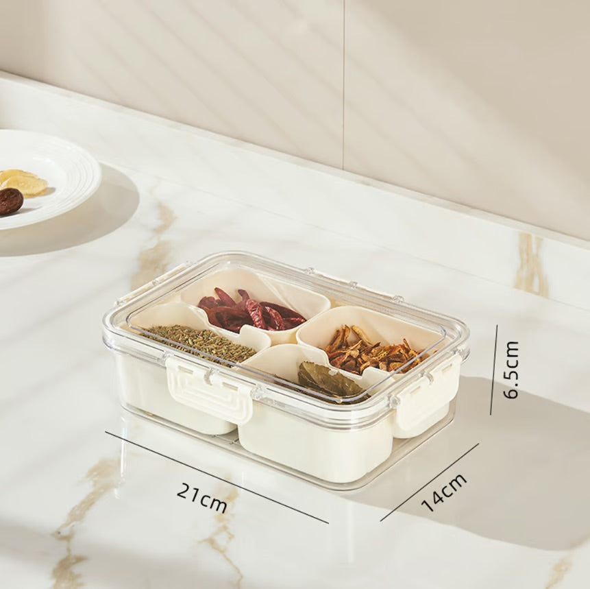 PicnicBox™ | Eleganter Snackbehälter für alle Gelegenheiten🧺✨