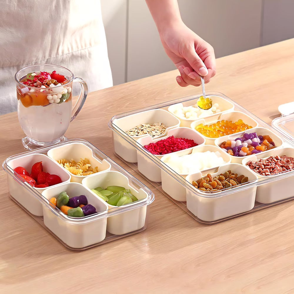 PicnicBox™ | Eleganter Snackbehälter für alle Gelegenheiten🧺✨