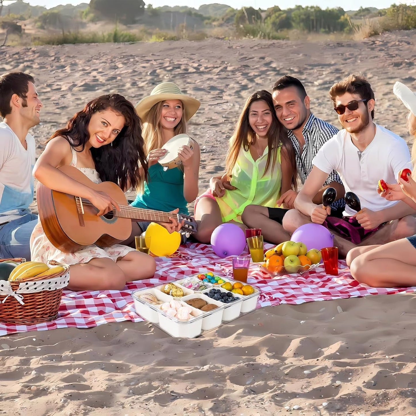 PicnicBox™ | Eleganter Snackbehälter für alle Gelegenheiten🧺✨
