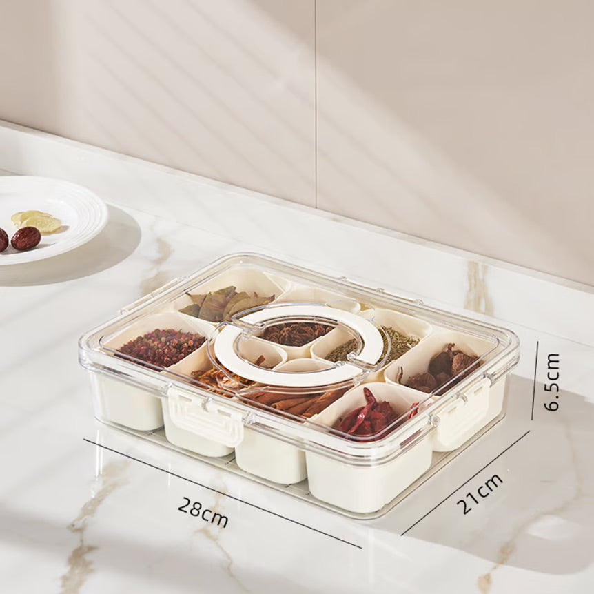 PicnicBox™ | Eleganter Snackbehälter für alle Gelegenheiten🧺✨