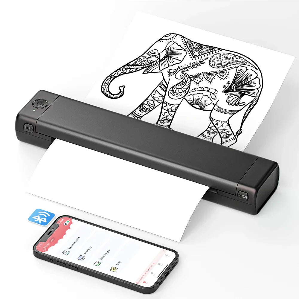 PocketPrint Pro™ | Tragbares Drucken, nie wieder Tinte verwenden